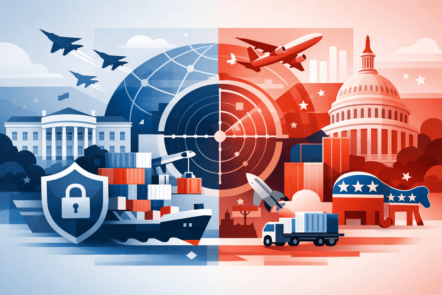 Congress, especially Republicans, uses more security framing in trade policy