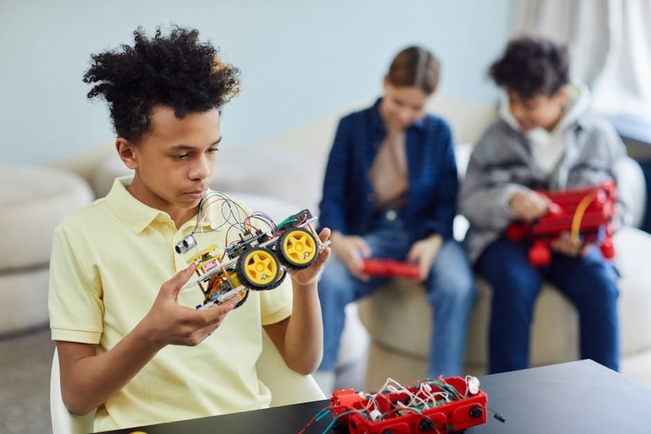 Primary school robotics project showed varied student engagement